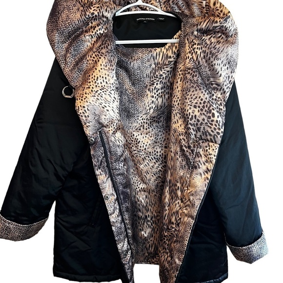 𝅺SANDRA Steiner Plus Size Coat with Hood EUC - Picture 1 of 15